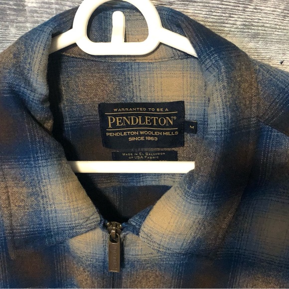 Pendleton Men’s Vintage Western Fullzip Jacket Shirt - Picture 3 of 3